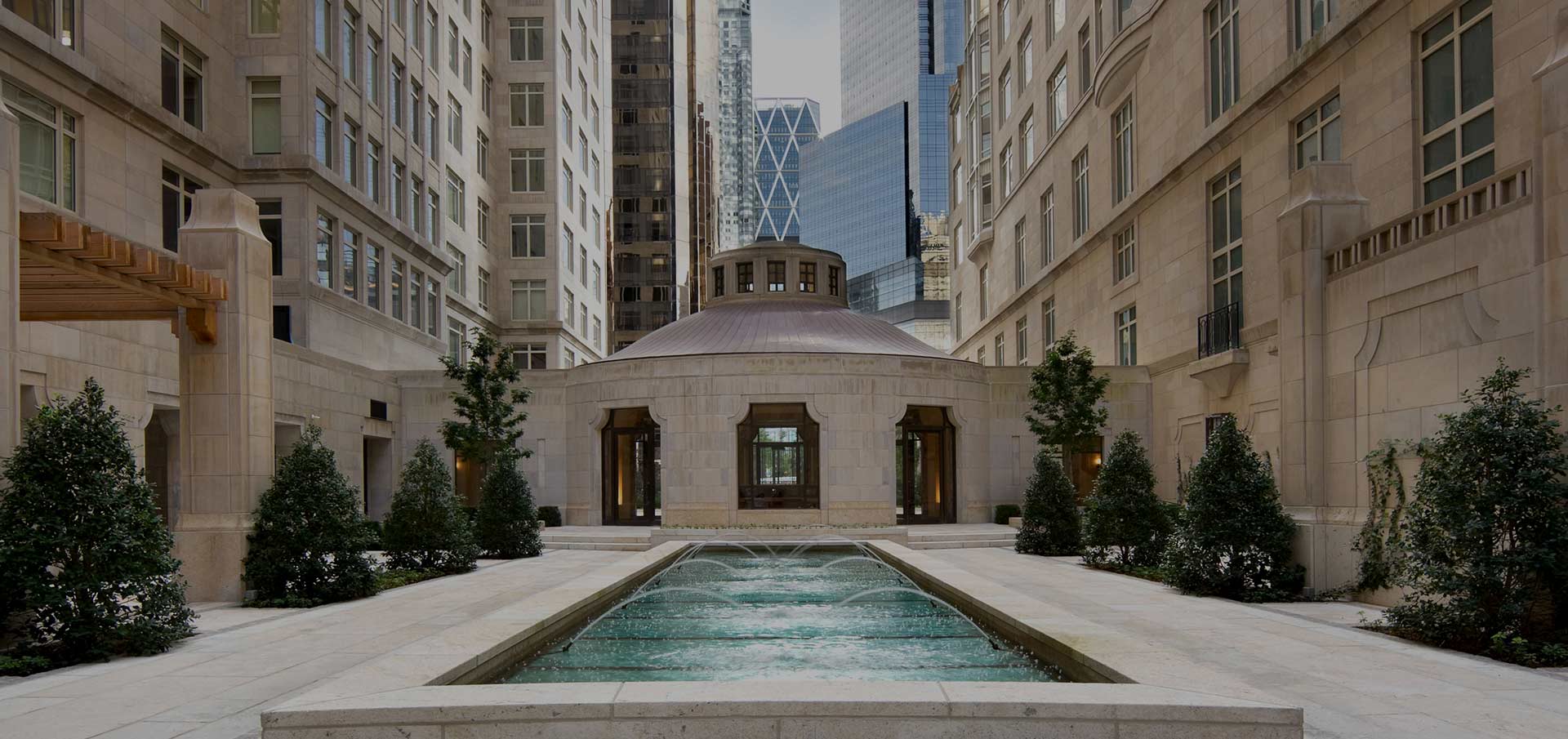 15 Central Park West’s residential water feature